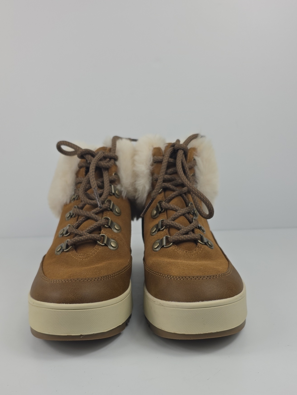 Koolaburra by UGG Tynlee Suede Lace-Up Women's Boots Size 7 - Picture 10 of 13